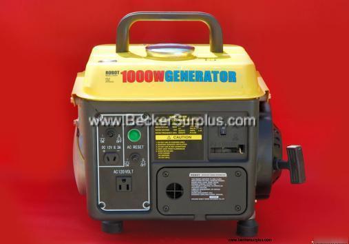 New brand 1KW generators- california carb approved