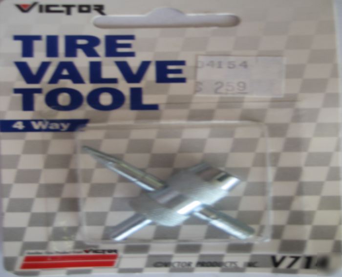 Victor 4 way tire valve repair tool-vic V714