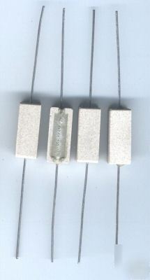 5 watt power resistors 1200 ohm lot of 4 made in usa
