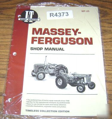 Massey ferguson MF25 & MF130 tractor i&t shop manual mf