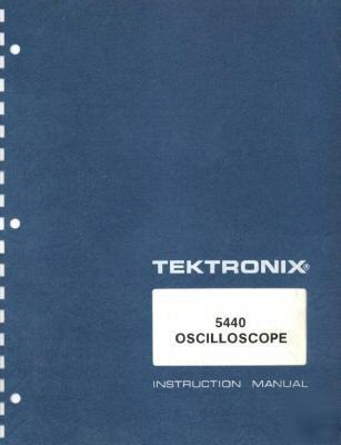 Tek tektronix 5440 operation & service manual