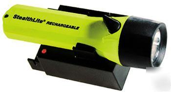 Pelican 2450 yellow stealthlite flashlight rechargable