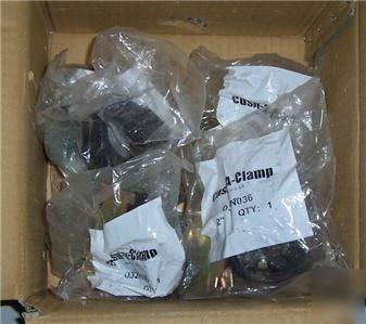 Superstrut cush-a-grip pipe hangers lot 2 inch #032N036