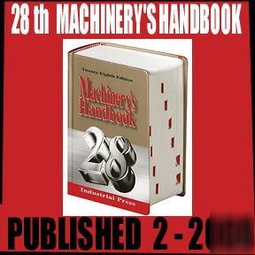 28TH machinery's handbook machinerys tool box edition