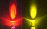 Bi-colour red/yellow ultra-bright 5MM leds - pk of 10