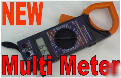 Digital clamp multi meter multimeter test ac dc voltage