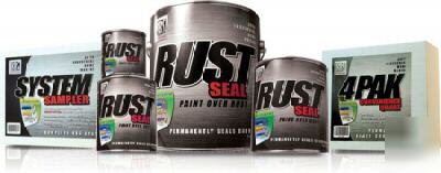 Rustseal permanantly seals surface to stop rust. (pint)