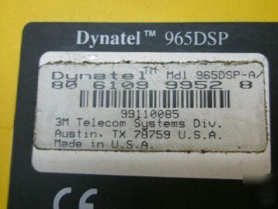 3M dynatel 965DSP subscriber loop analyzer [5630]