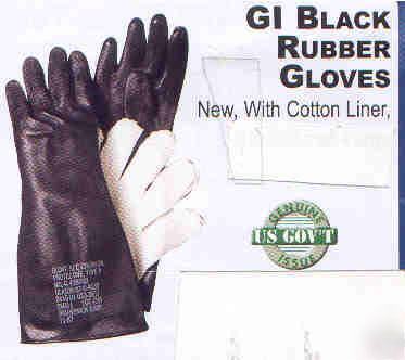 G.i. chemical protective gloves