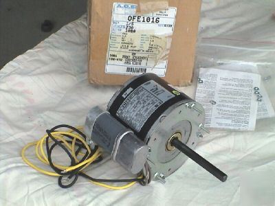 New ao smith condenser fan motor OFE1016 1080RPM fedder 