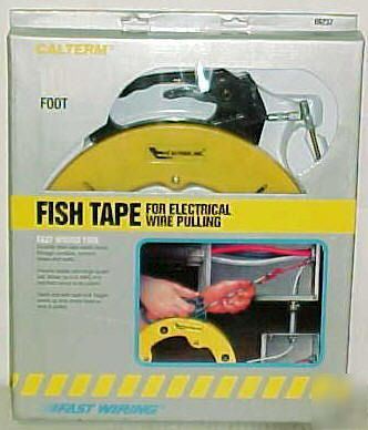 New electrical fish tape and reel tool 100' by calterm 