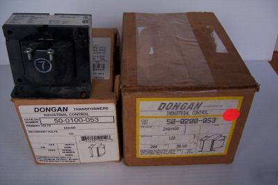 New dongan 50-0100-053 & 50-0200-53 transformers - 