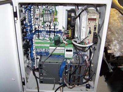 Robot plc power control panel cnc robotics