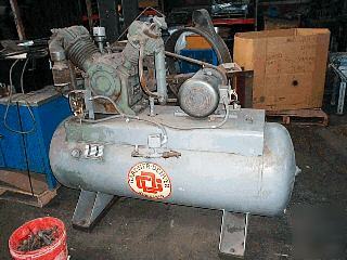 Used gardner denver air compressor-4 stroke-10 hp motor