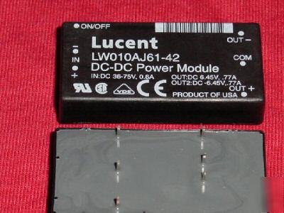 Lucent# LW010AJ61-42, dc-dc power module
