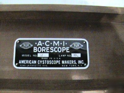 A.c.m.i borescope #626