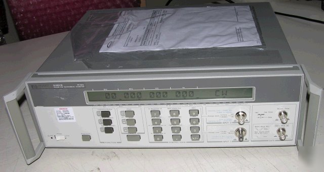 Hp agilent 5361B pulse/cw microwave counter opt 010 040