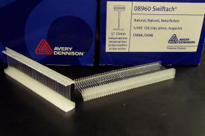 Avery dennison 08960 swiftach, plastic barbs fasteners