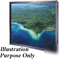 Dalite da-glas screens square format 50 x 50 inch sta