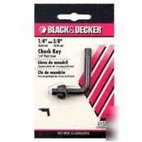 Black & decker 1/2IN drill chuck/key U1508