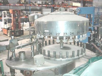 No - cemac 28 valve rotary bottle filler