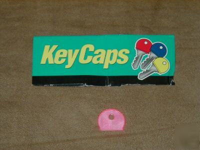 Neon pink key cap - fun way to identify your keys