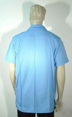 New security tactical coolmax polo shirts (med. blue)