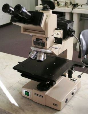 Olympus BH2-mjlt optical microscope works