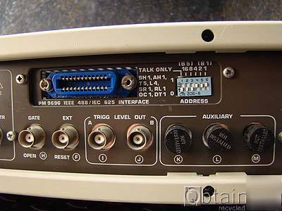 Philips pm 6652 PM6652 timer counter w/option PM9696