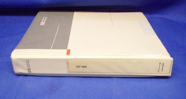 Hp hp-86 assembly level service manual