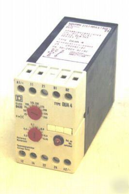 Square d 8430-DUA4 DUA4 voltage relay dua 4