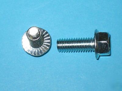 1,250 serrated flange screws - size 1/4-20 x 1-1/4