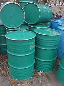 Biodiesel steel barrels w/lid & band 55 gallon- 100