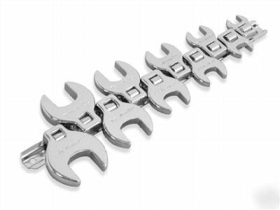 New 10PC. crowfoot wrench set sae with warranty