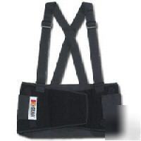 Premium back support belt w/lumbar pad, 5 sizes 