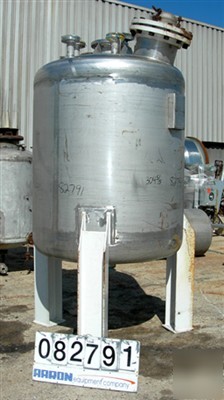 Used: southern steel pressure tank, 600 gallon, 304L st
