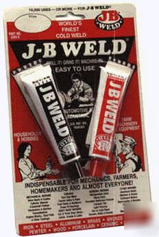 Jb weld liquid weld in a tube , cast iron , steel 