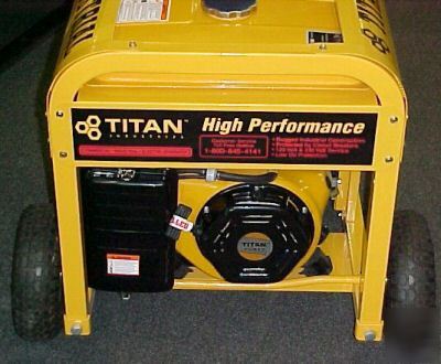 New ~ titan industries professional 8000 watt generator