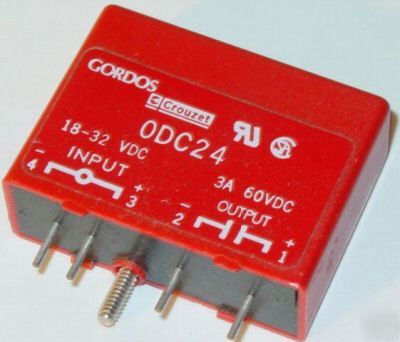 Gordos crouzet ODC24 18-32VDC 3A 60VDC output relay mod