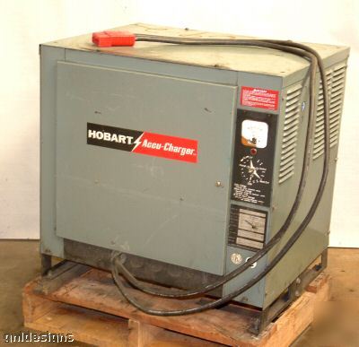 Hobart industrial forklift battery charger 24V 145A wow