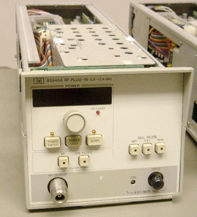 Hp 83545A rf sweep oscillator plug-in 5.9-12.4GHZ, 8350