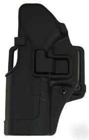 Blackhawk cqc serpa holster black glock 20 21 left