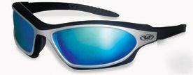 Gemini g-tech blue lens global vision riding glasses
