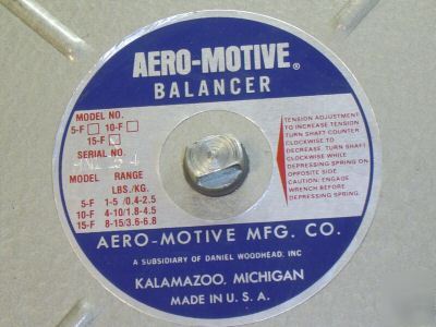 New aero motive tool balancer 15F, 8 - 15LBS *reduced*