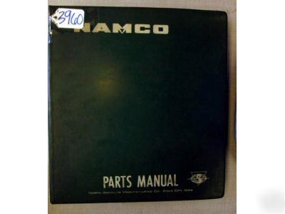 Namco lifts parts manual