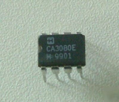 10 pcs harris CA3080E transconductance op amp ic chips
