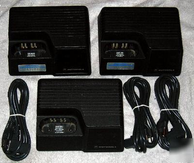  *3* astro & systems saber NTN4734A motorola charger's