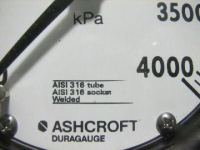 New ashcroft duragauge 4000KPA 4.5