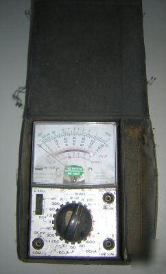 M 110 electrical power tester vintage 1200W fuse check