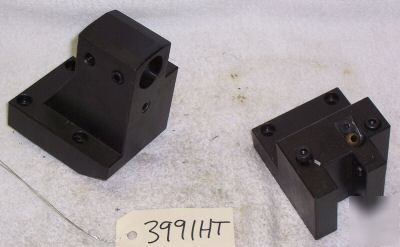 New (2) hardinge cnc lathe mill tool blocks